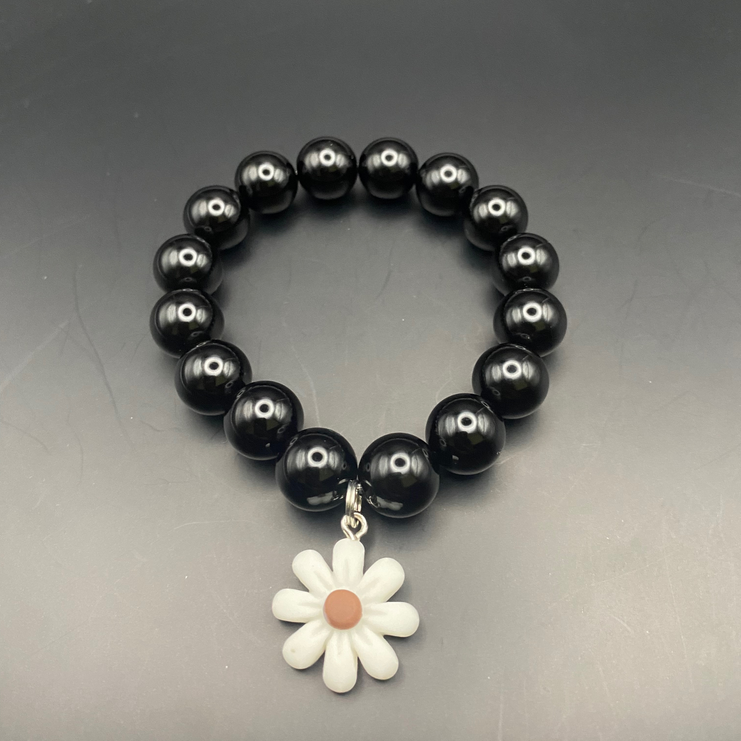 Kids "Peace" Beaded Bracelet