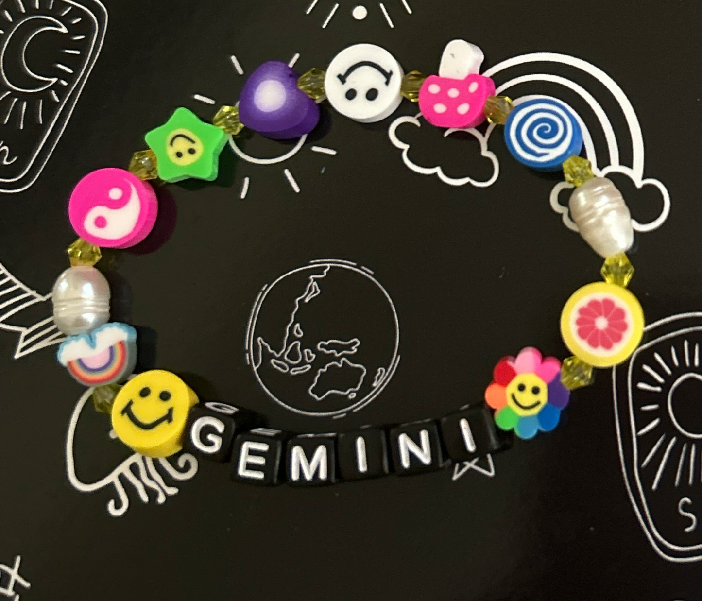 Kids Zodiac "Gemini" Bracelet