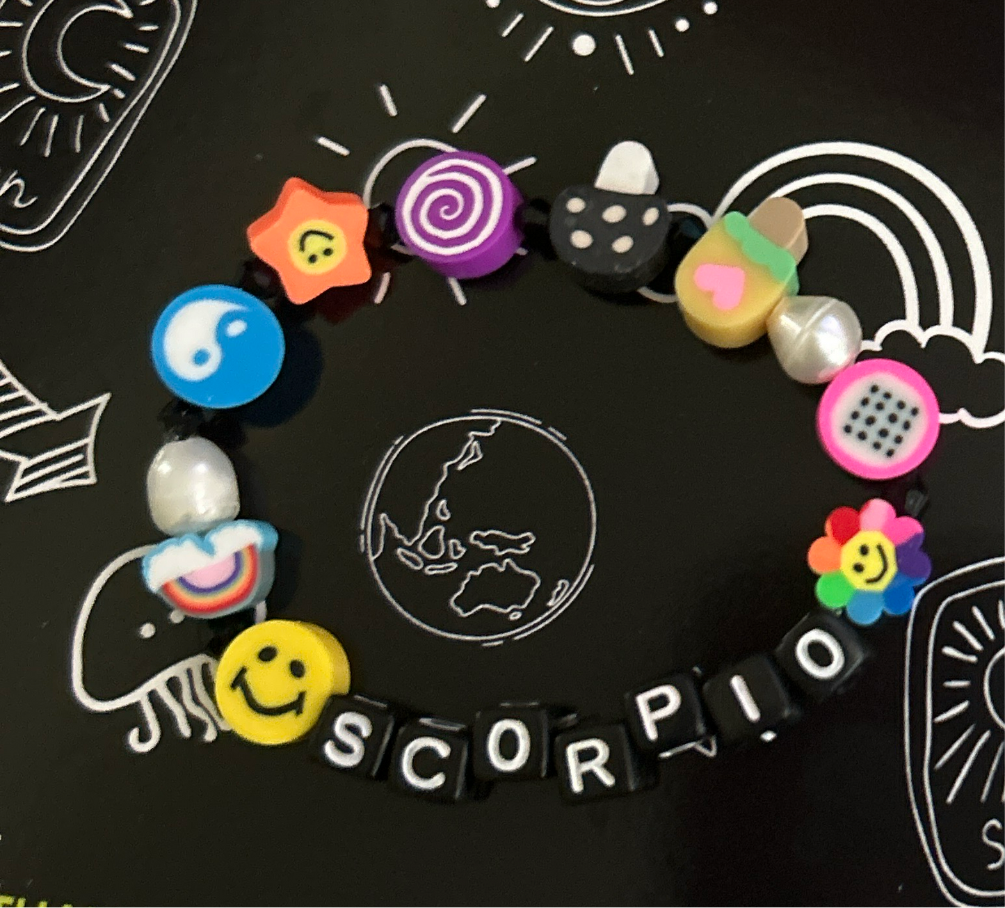 Kids Zodiac "Scorpio" Bracelet