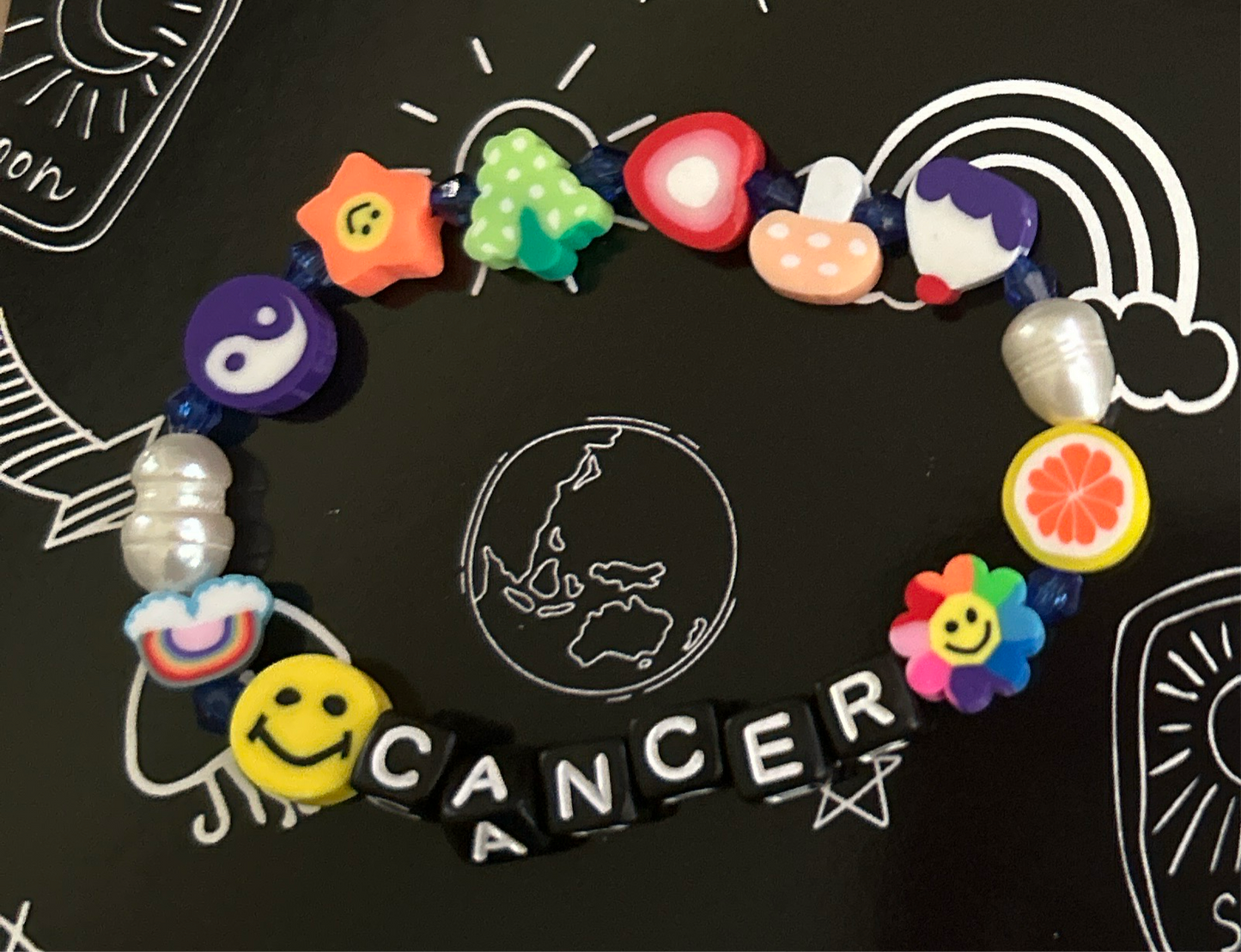 Kids Zodiac "Cancer" Bracelet