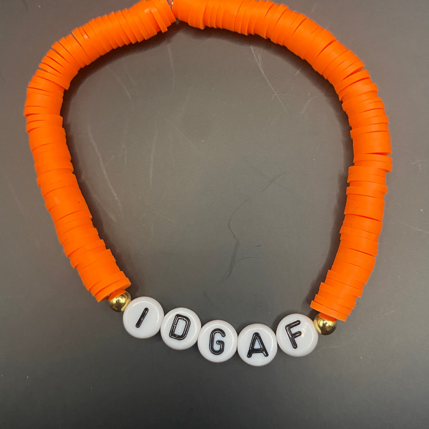 "IDGAF" Bracelet